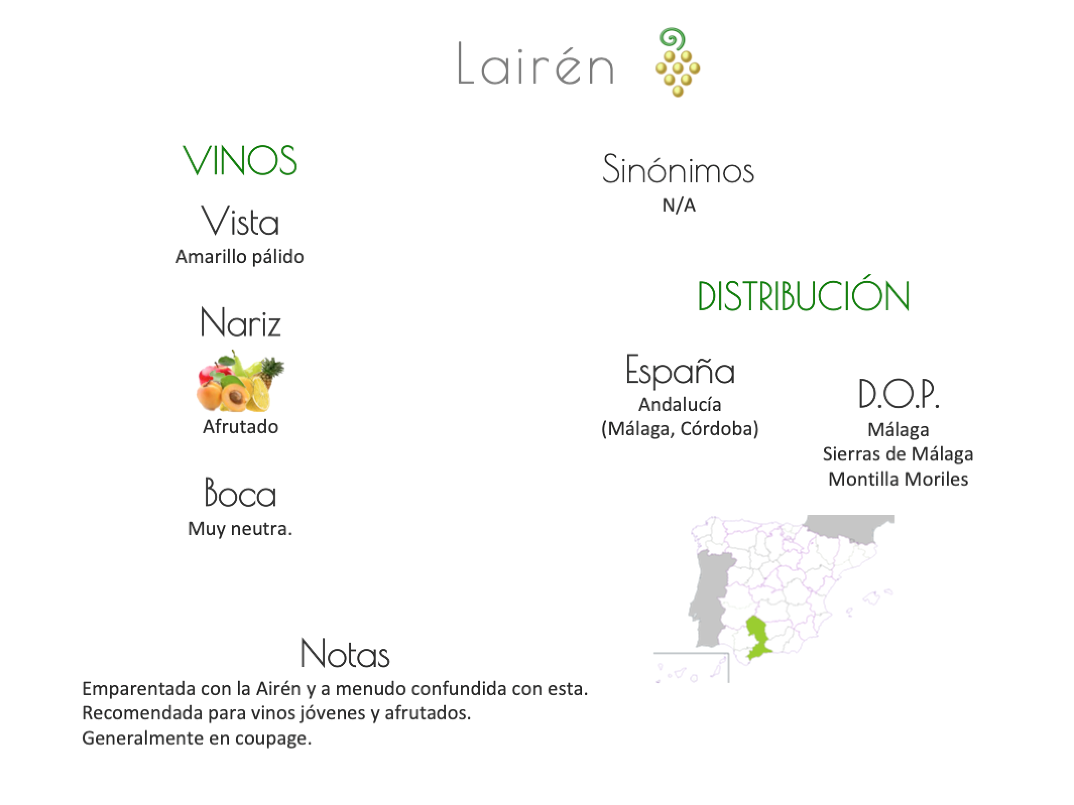 Sinónimo de Airén